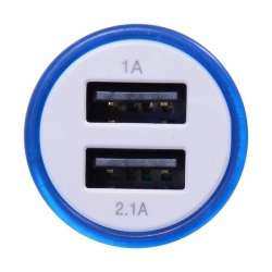 Zástrčka 2xUSB 12-24V 5V/2100mA