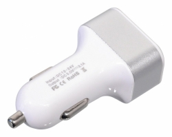 Zástrčka 3xUSB 12-24V 5V/3100mA