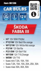 Servisní krabička ŠKODA FABIA III H7