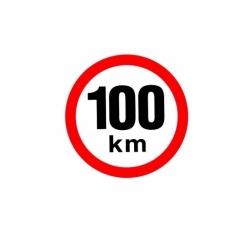 100 km/h reflexní II.tř. - 190mm