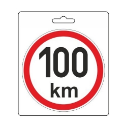 Samolepka omezená rychlost 100km/h (150 mm)