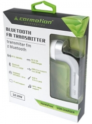 FM Modulátor s Bluetooth, Handsfree, USB 2.1A, 12V/24V