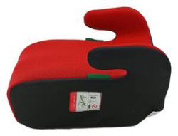 Autosedačka JUNI  PLUS R129, červená