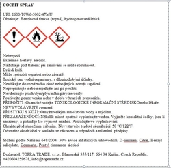 Cockpit spray 600ml ANTI-TABÁK