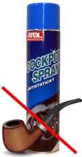 Cockpit spray 600ml ANTI-TABÁK