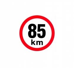 85 km/h nereflexní - 190mm