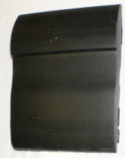 Samolepící ochranná lišta 5 metrů - černá