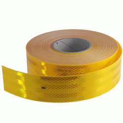 Reflexní páska 3M žlutá - na pevný podklad