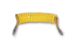 Vzduchová hadice silikonová M16 žlutá