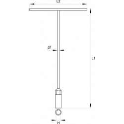 Klíč nástrčný 12 mm typ 